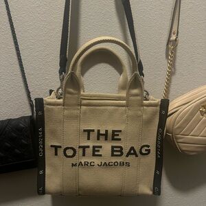 Marc Jacobs Mini Beige Tote Bag